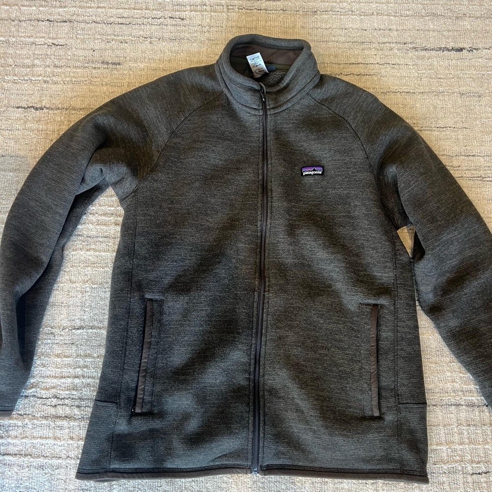 Patagonia Gray Full-Zip Jacket